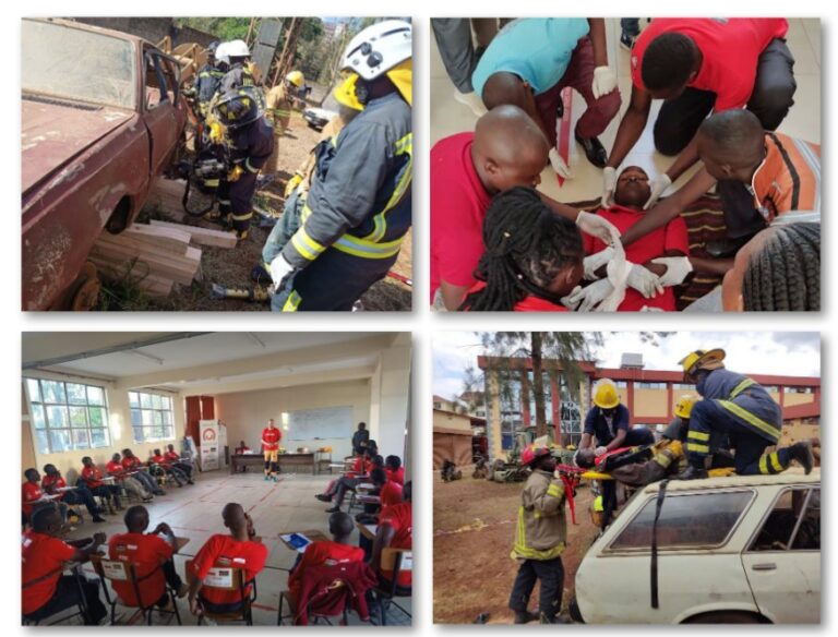 Support in development of specialised rescue services in Kenya